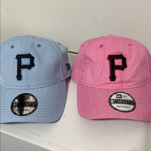 New Era Blue and Pink 9TWENTY Caps